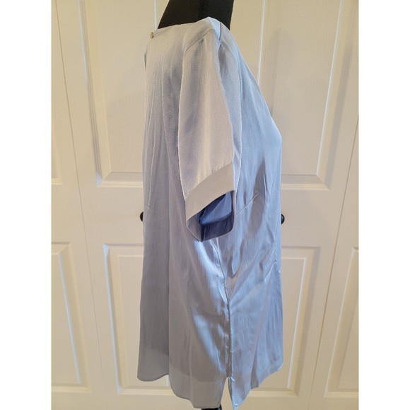 NWT Soft Surroundings Eltham Top Celestial Blue Size Large - Picture 2 of 7